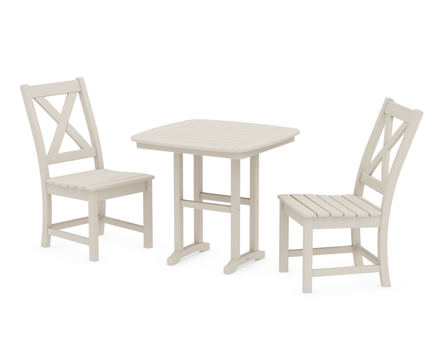 Braxton Side Chair 3-Piece Dining Set