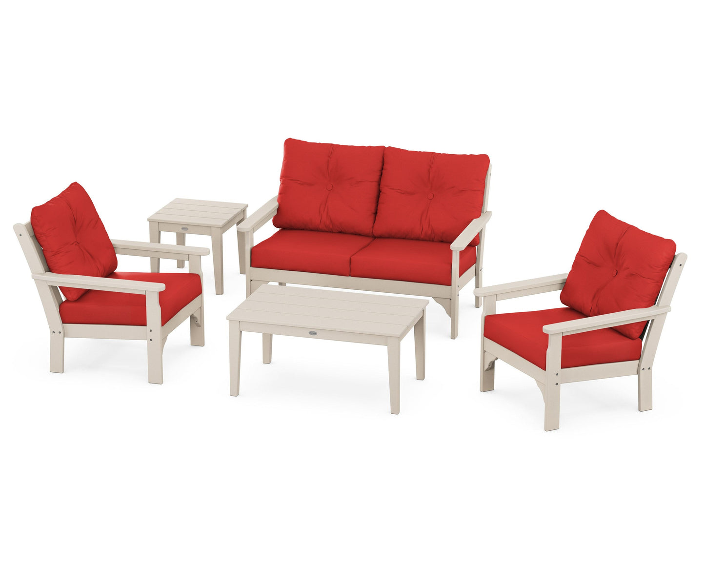 Vineyard 5-Piece Deep Seating Set