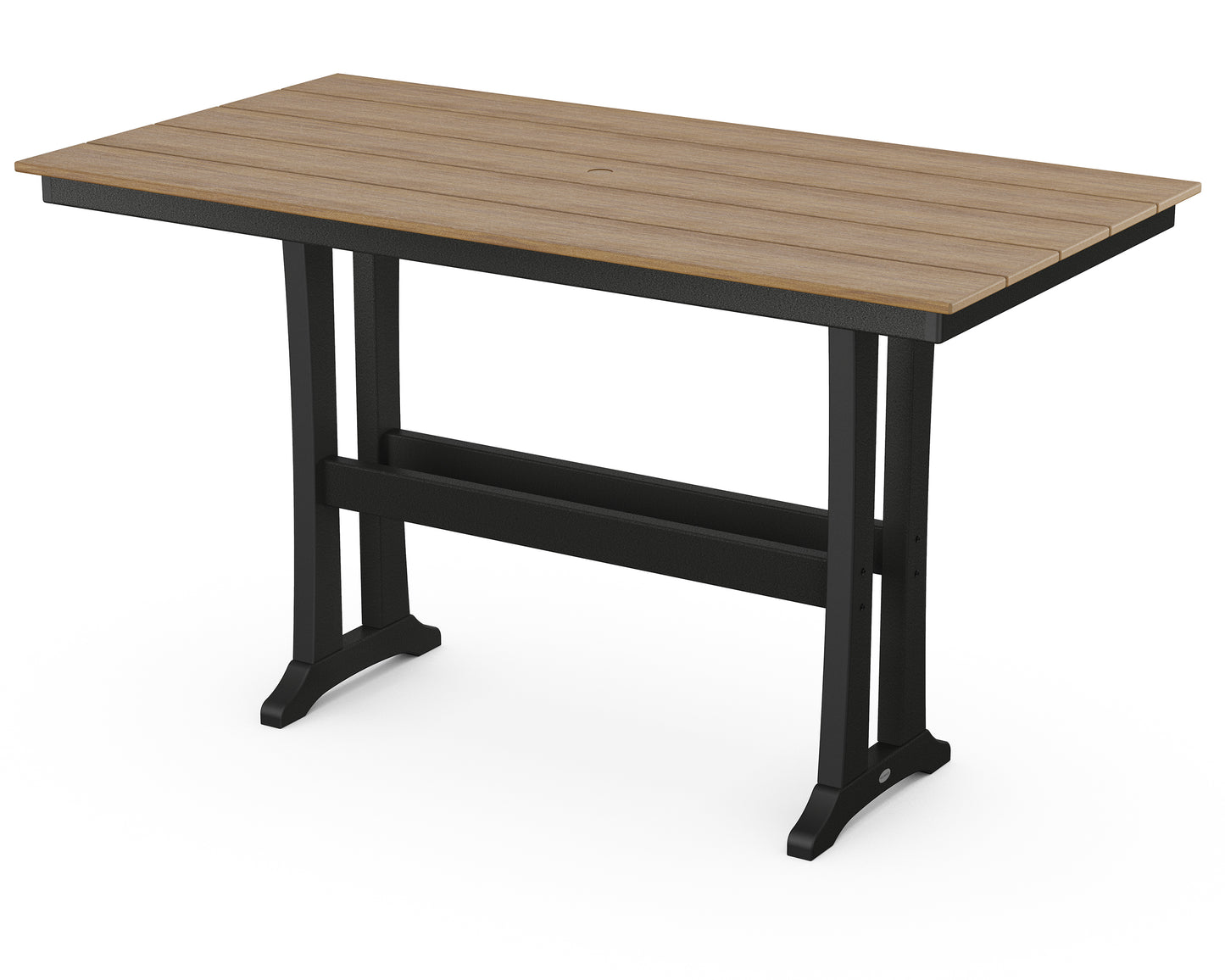 Farmhouse Trestle 37" x 72" Bar Table