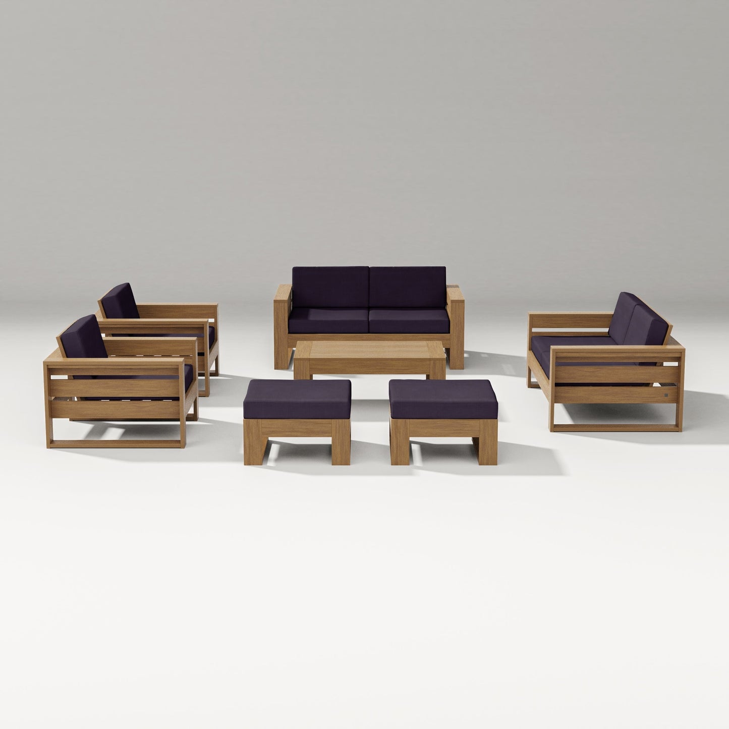 Latitude 7-Piece Lounge Loveseat Set