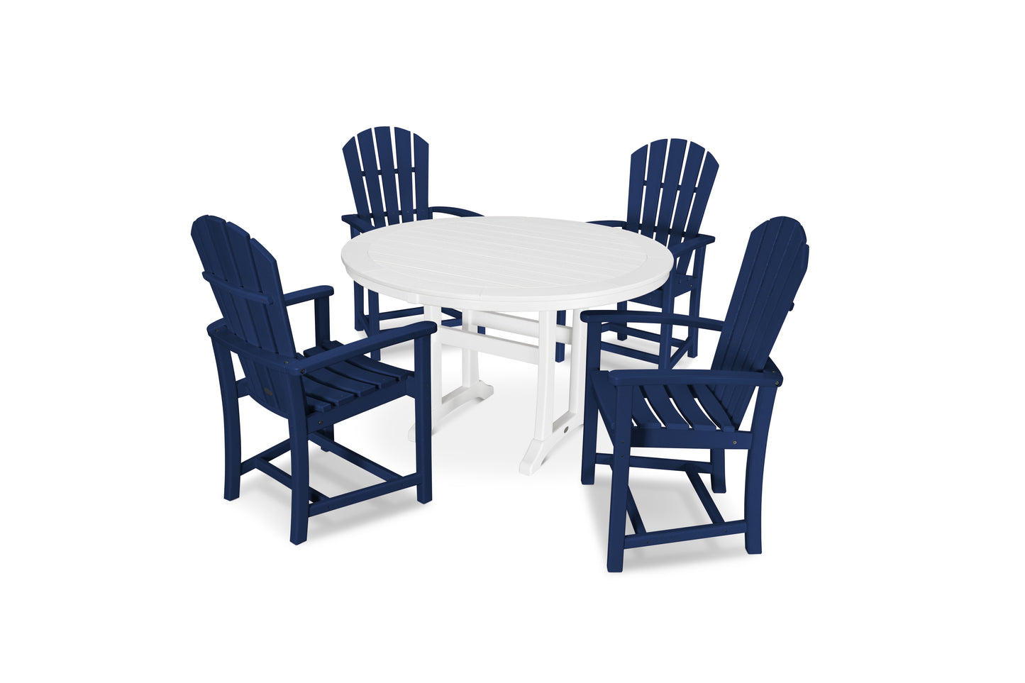 Palm Coast 5-Piece Round Dining Set