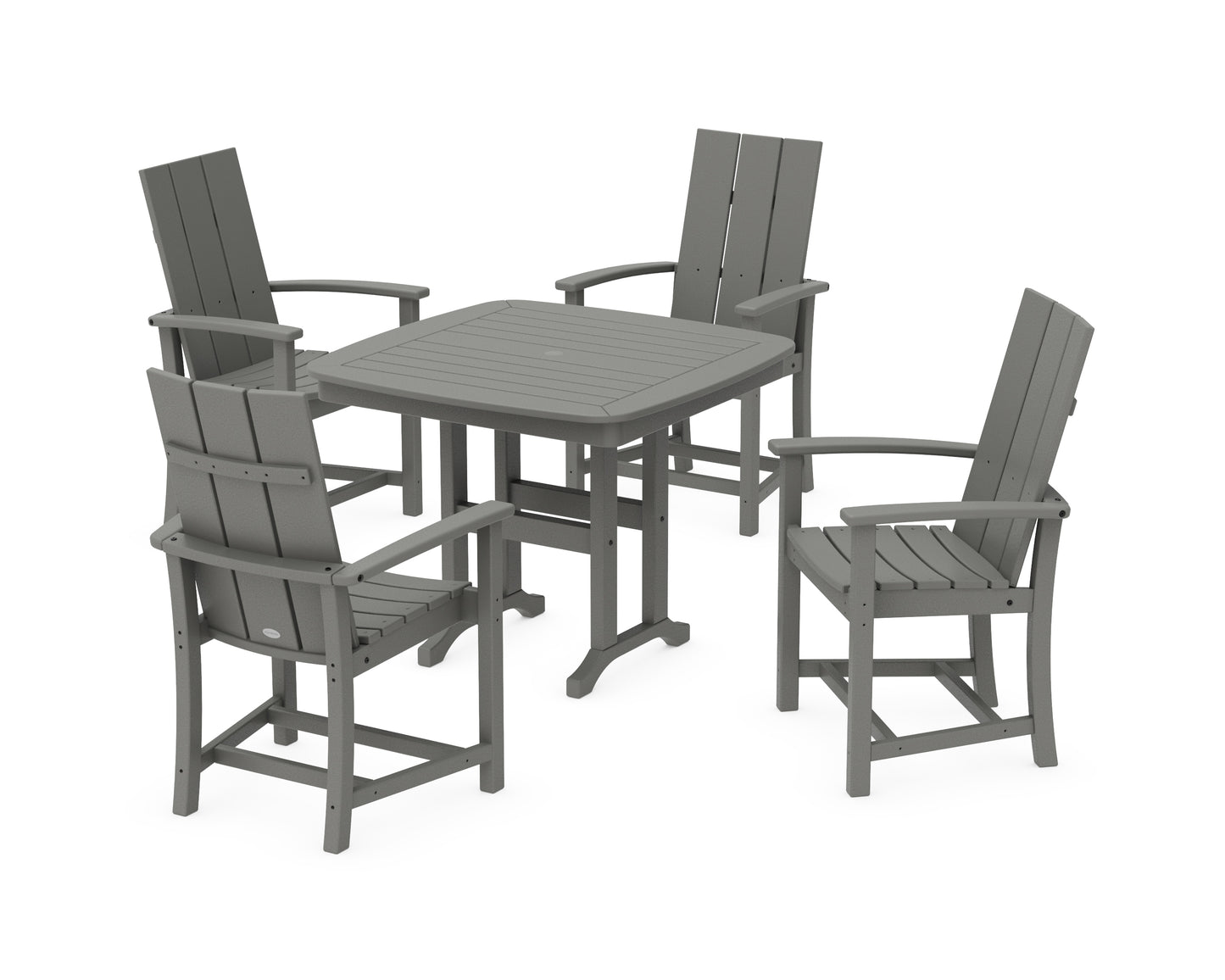Modern Adirondack 5-Piece Dining Set