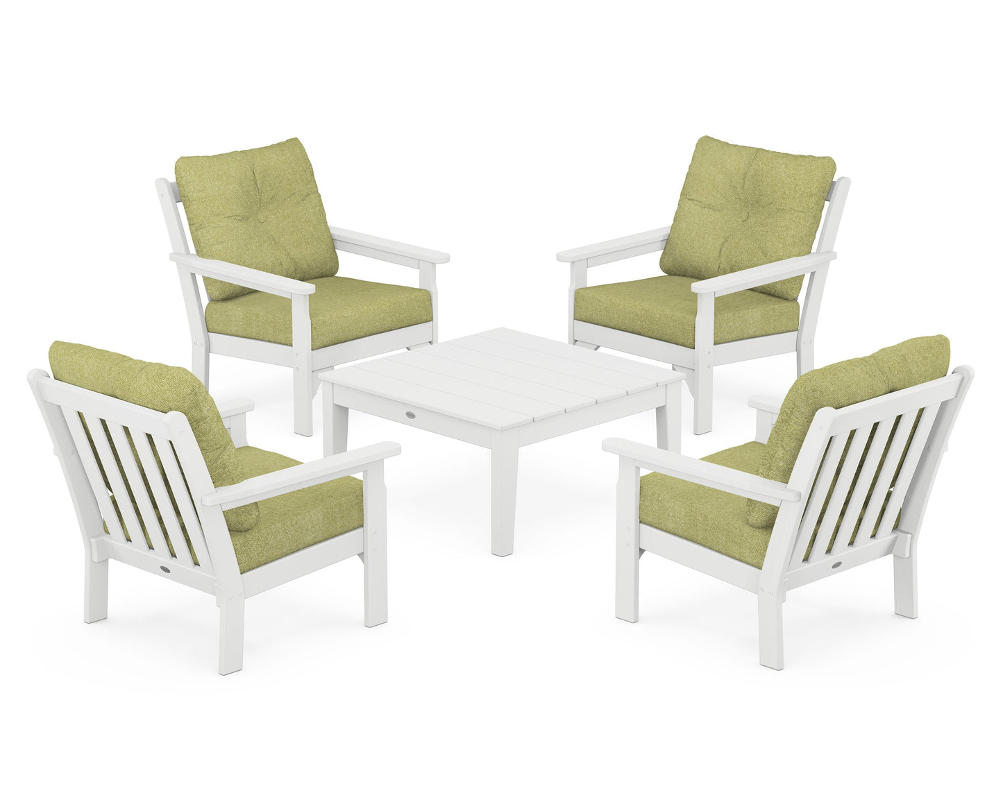 Vineyard 5-Piece Deep Seating Conversation Set