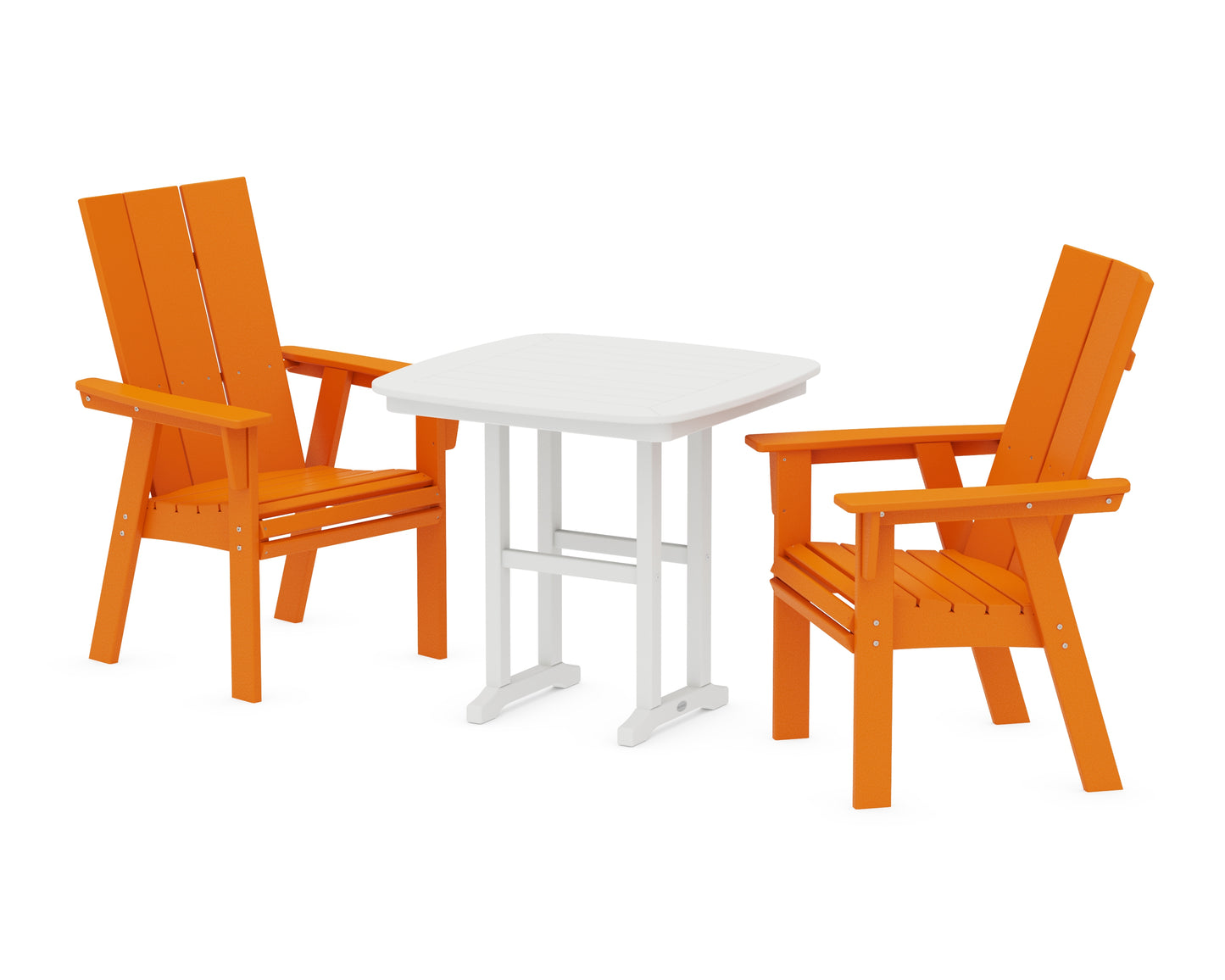 Modern Adirondack 3-Piece Dining Set