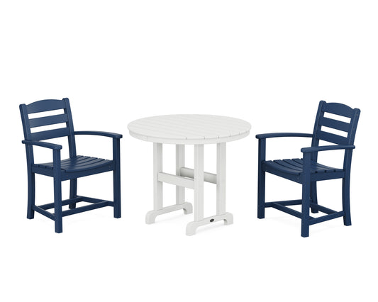 La Casa Cafâ€š 3-Piece Round Dining Set