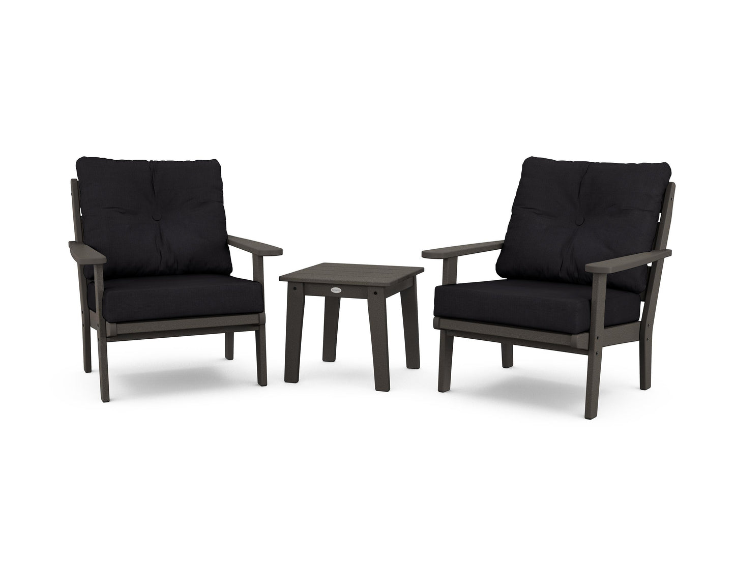 Lakeside 3-Piece Deep Seating Chair Set