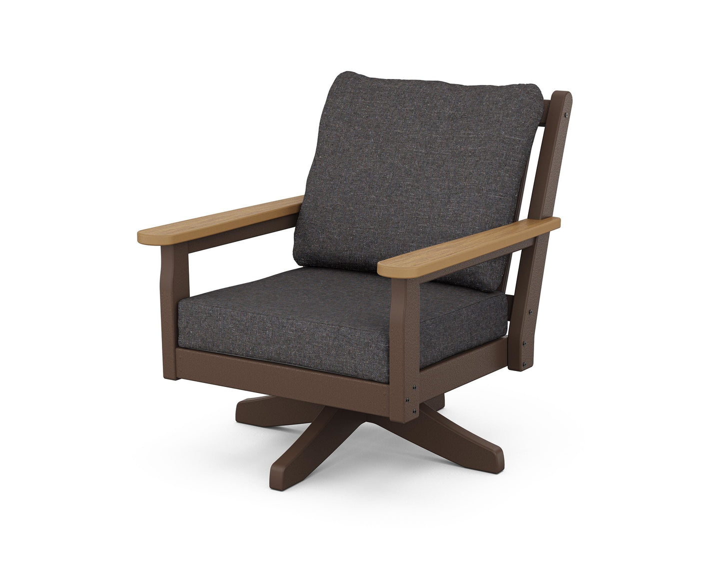 Chippendale Deep Seating Swivel Chair