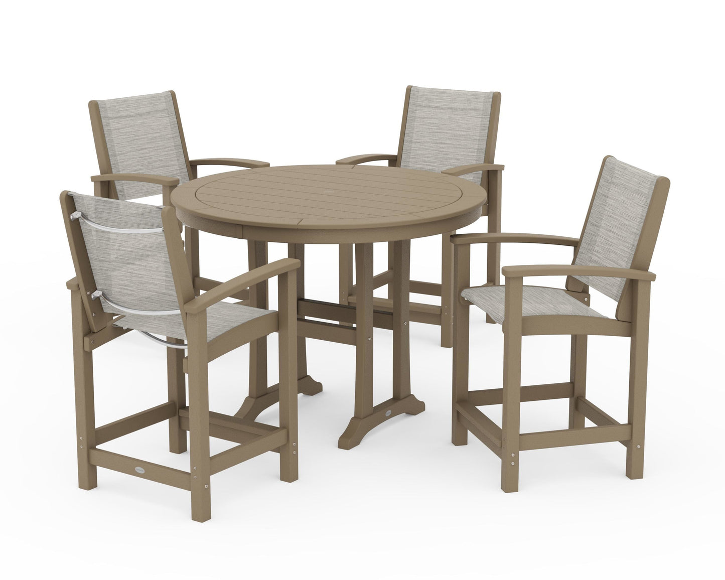 Coastal 5-Piece Counter Set