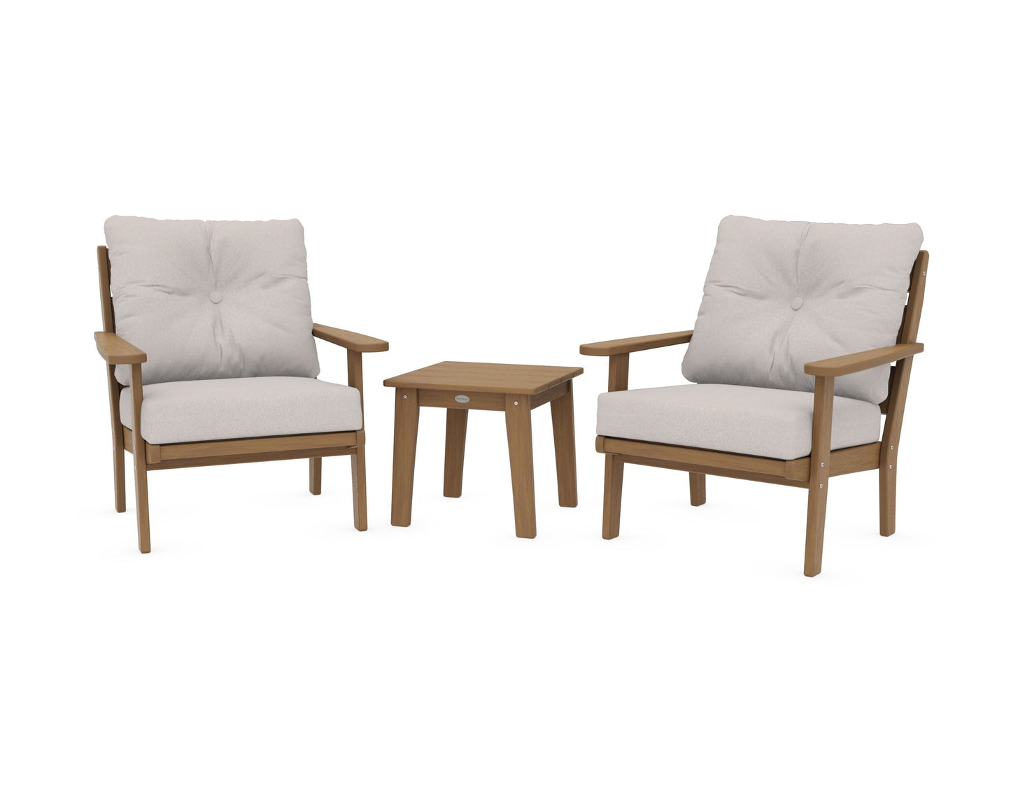 Lakeside 3-Piece Deep Seating Chair Set