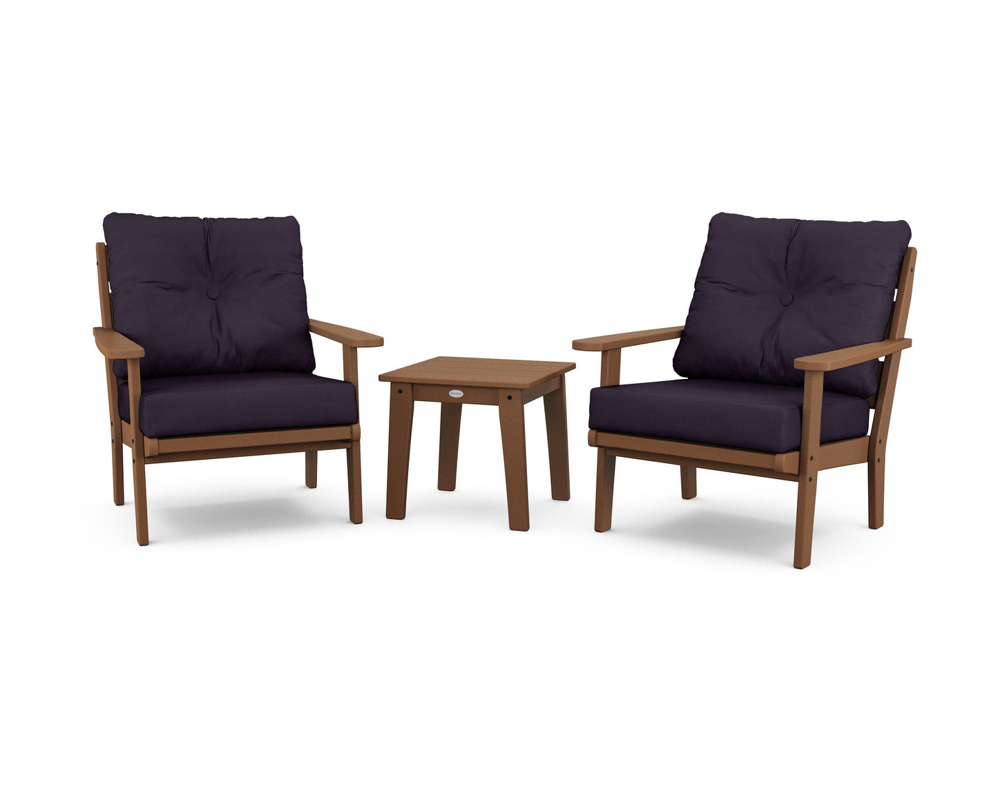 Lakeside 3-Piece Deep Seating Chair Set
