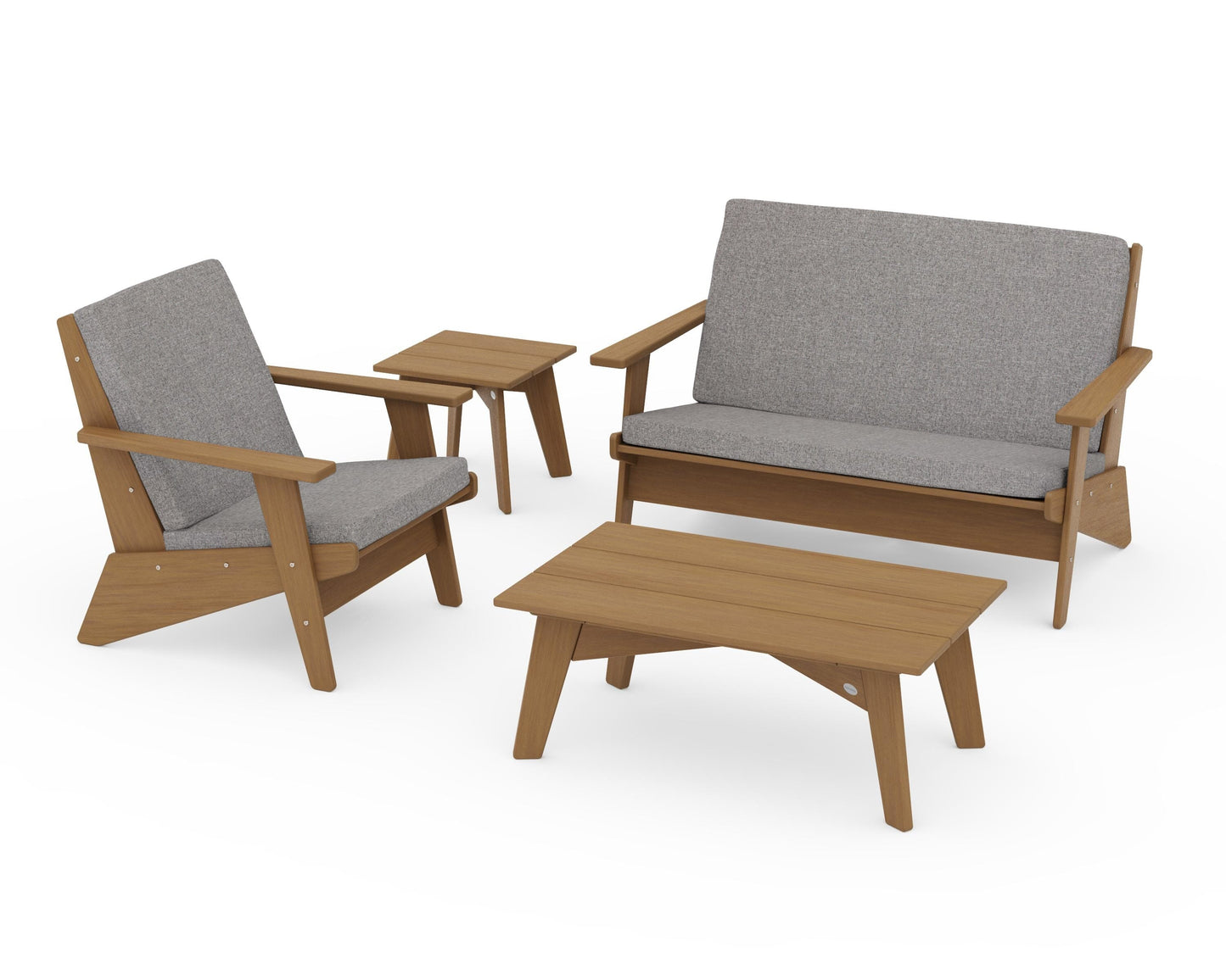 Riviera Modern Lounge 4-Piece Set