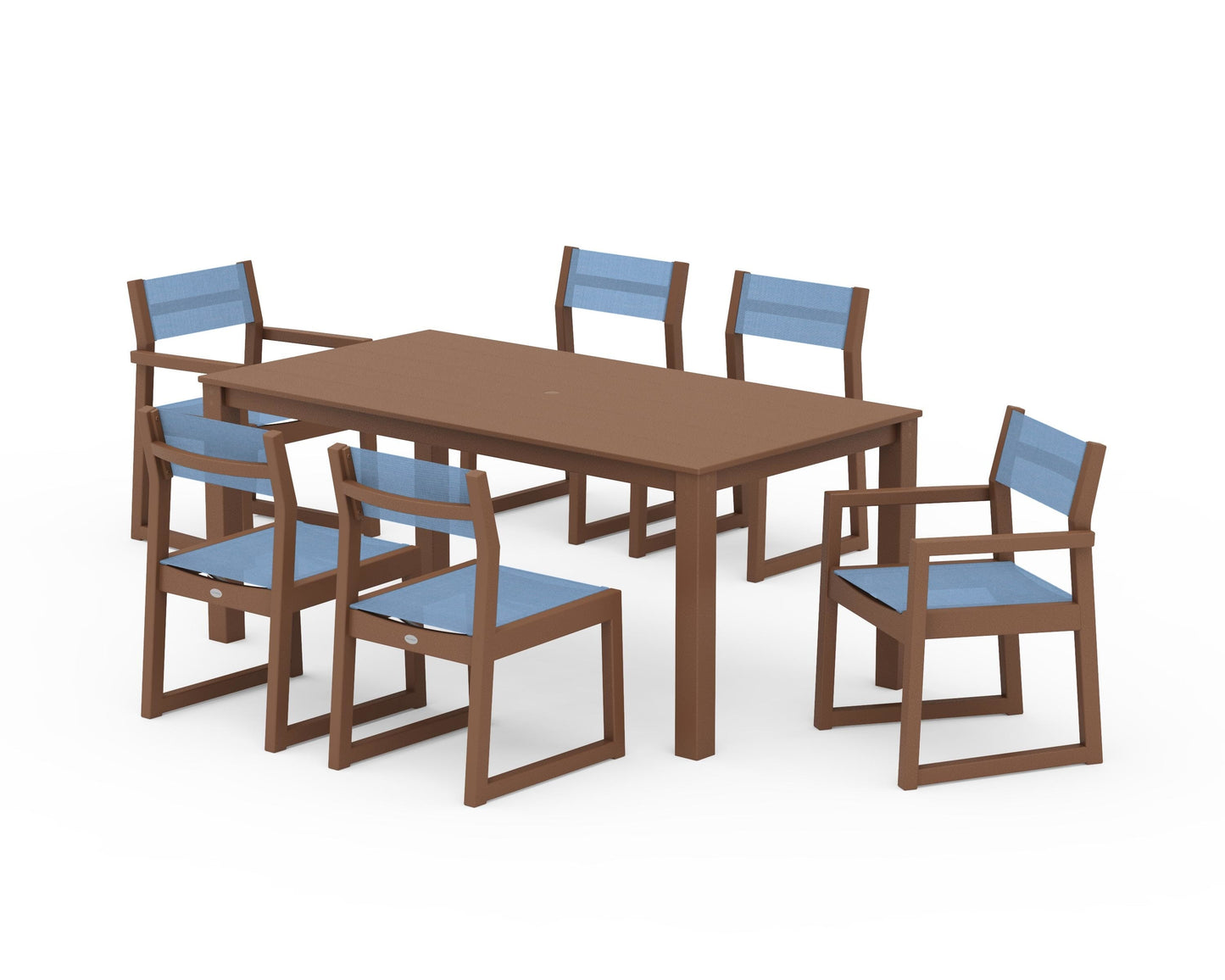 EDGE Sling 7-Piece Parsons Dining Set