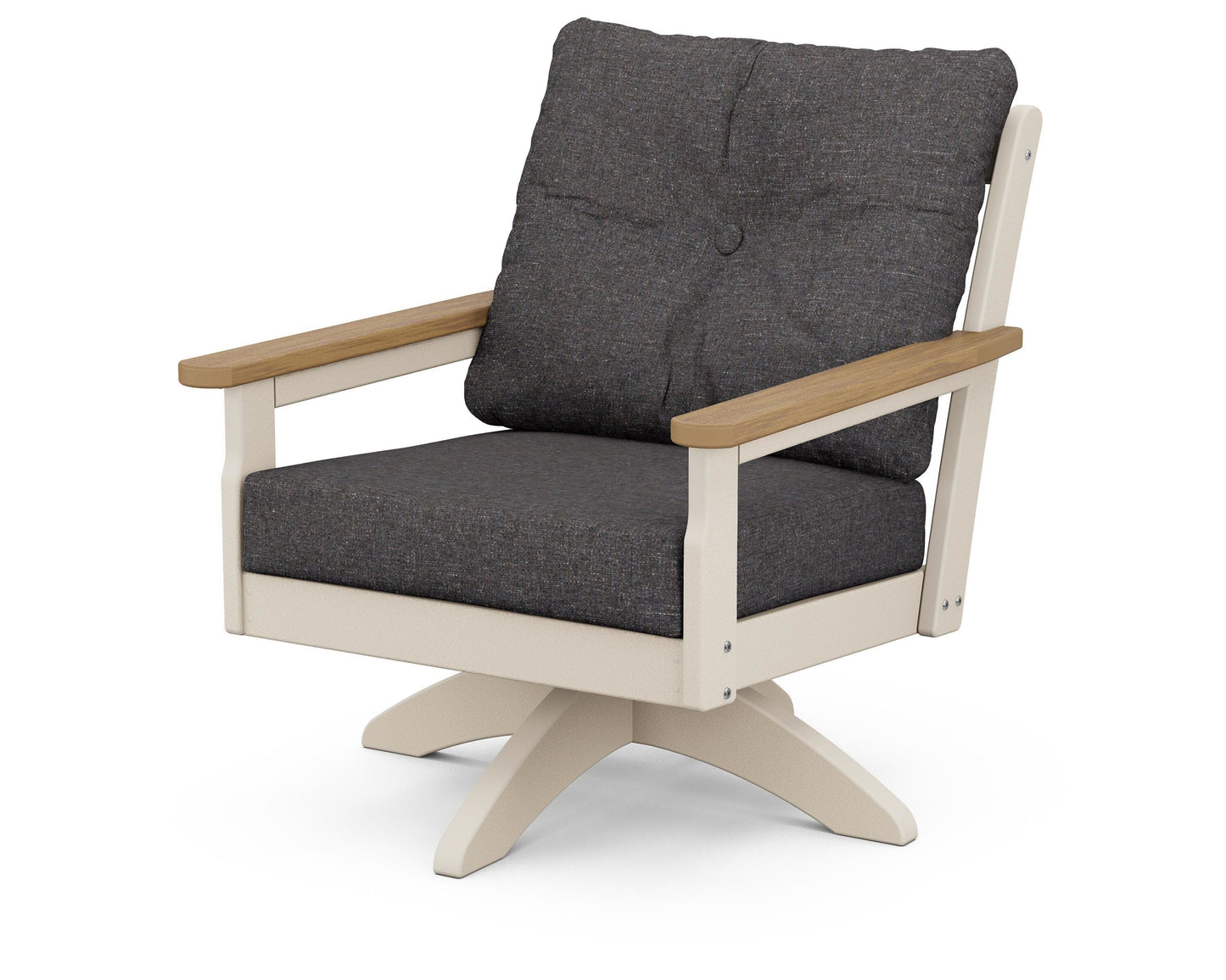 Vineyard Deep Seating Swivel Chair