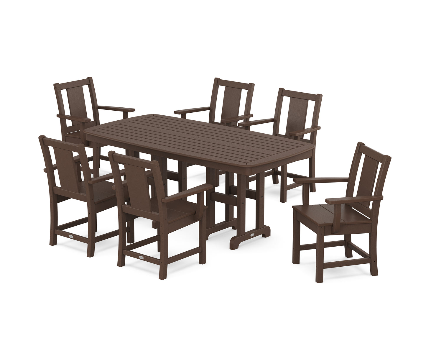 Prairie Arm Chair 7-Piece Dining Set