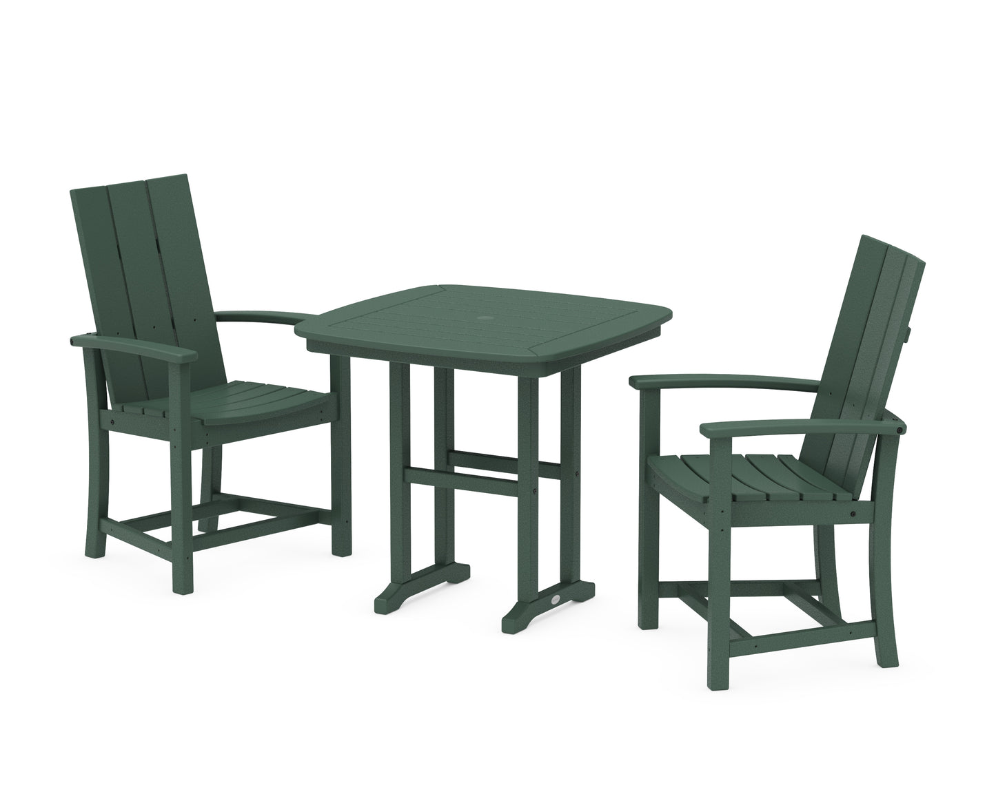 Modern Adirondack 3-Piece Dining Set