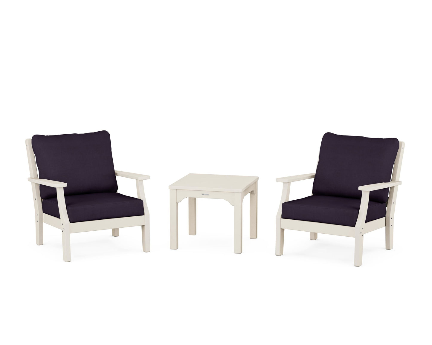 Chinoiserie 3-Piece Deep Seating Set