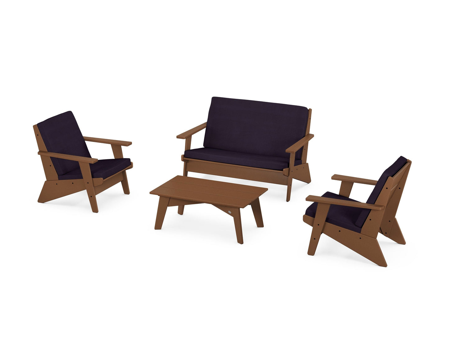 Riviera Modern Lounge 4-Piece Set