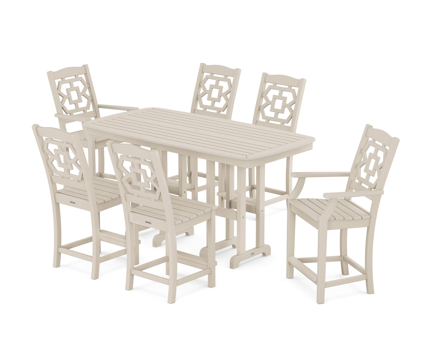 Chinoiserie 7-Piece Counter Set