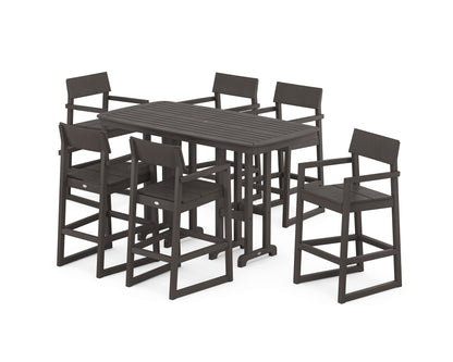 EDGE Arm Chair 7-Piece Bar Set