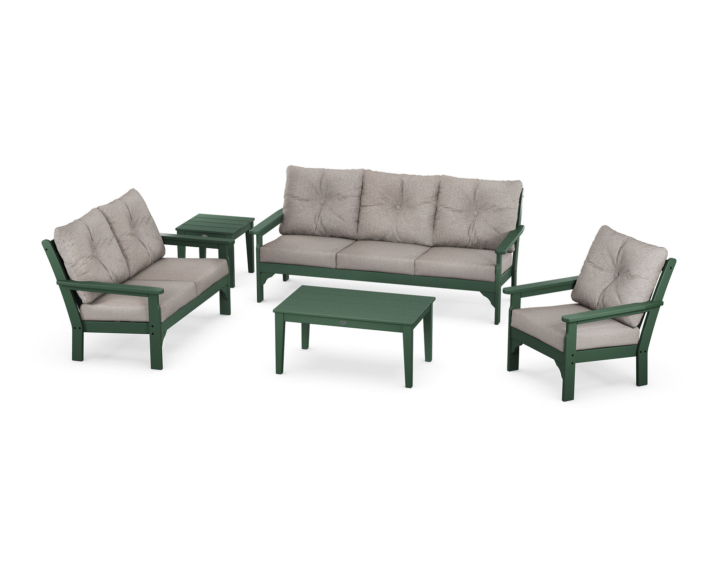 Vineyard 5 Piece Deep Seating Set