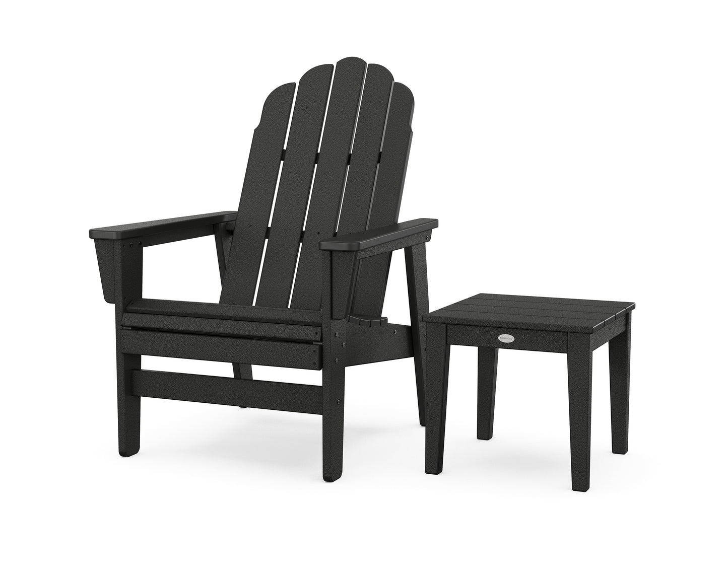 Vineyard Grand Upright Adirondack Chair with Side Table