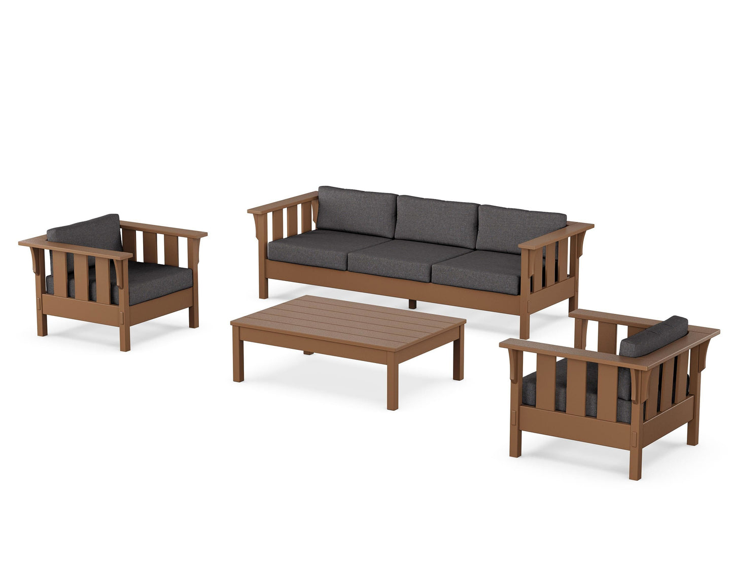 Acadia 4-Piece Deep Seating Set with Sofa