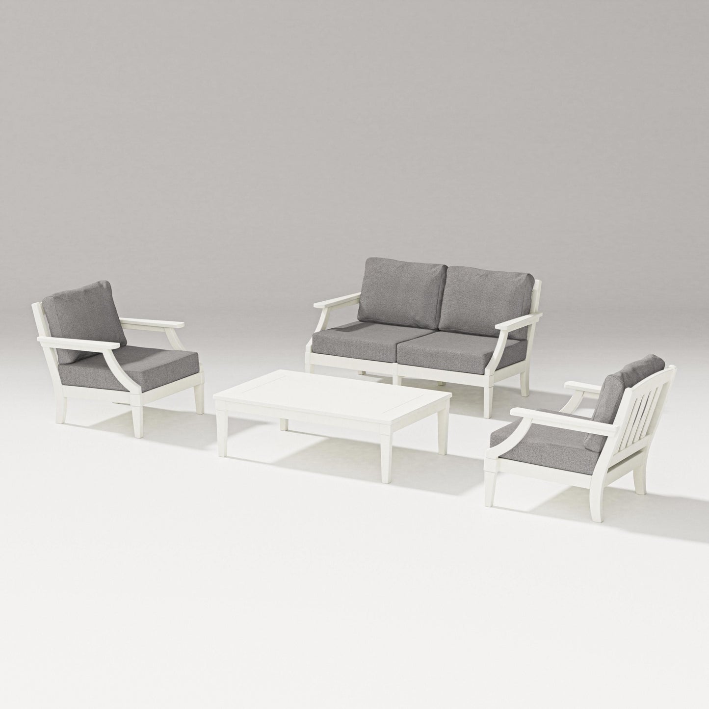 Estate Lounge 4-Piece Loveseat Set