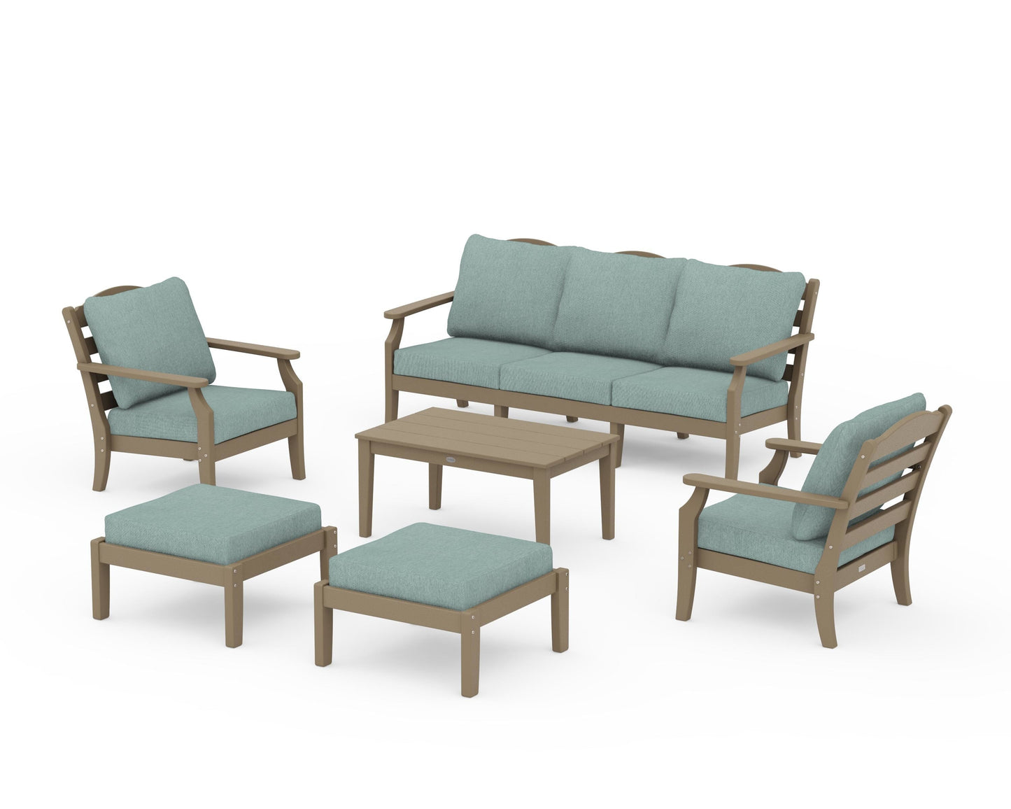 Savannah 6-Piece Lounge Sofa Set