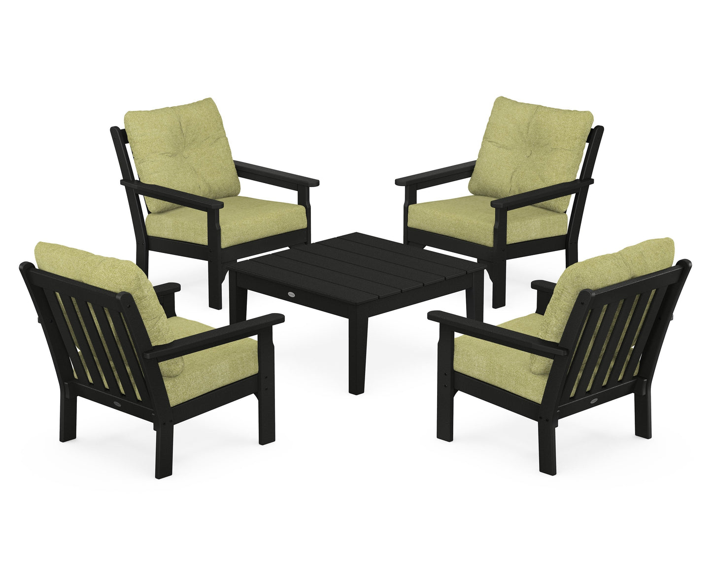 Vineyard 5-Piece Deep Seating Conversation Set