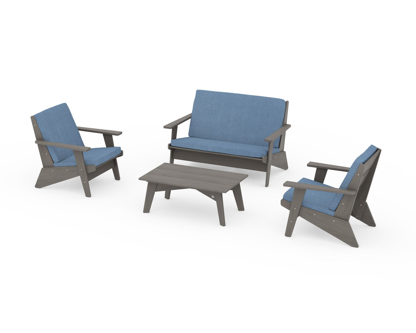 Riviera Modern Lounge 4-Piece Set