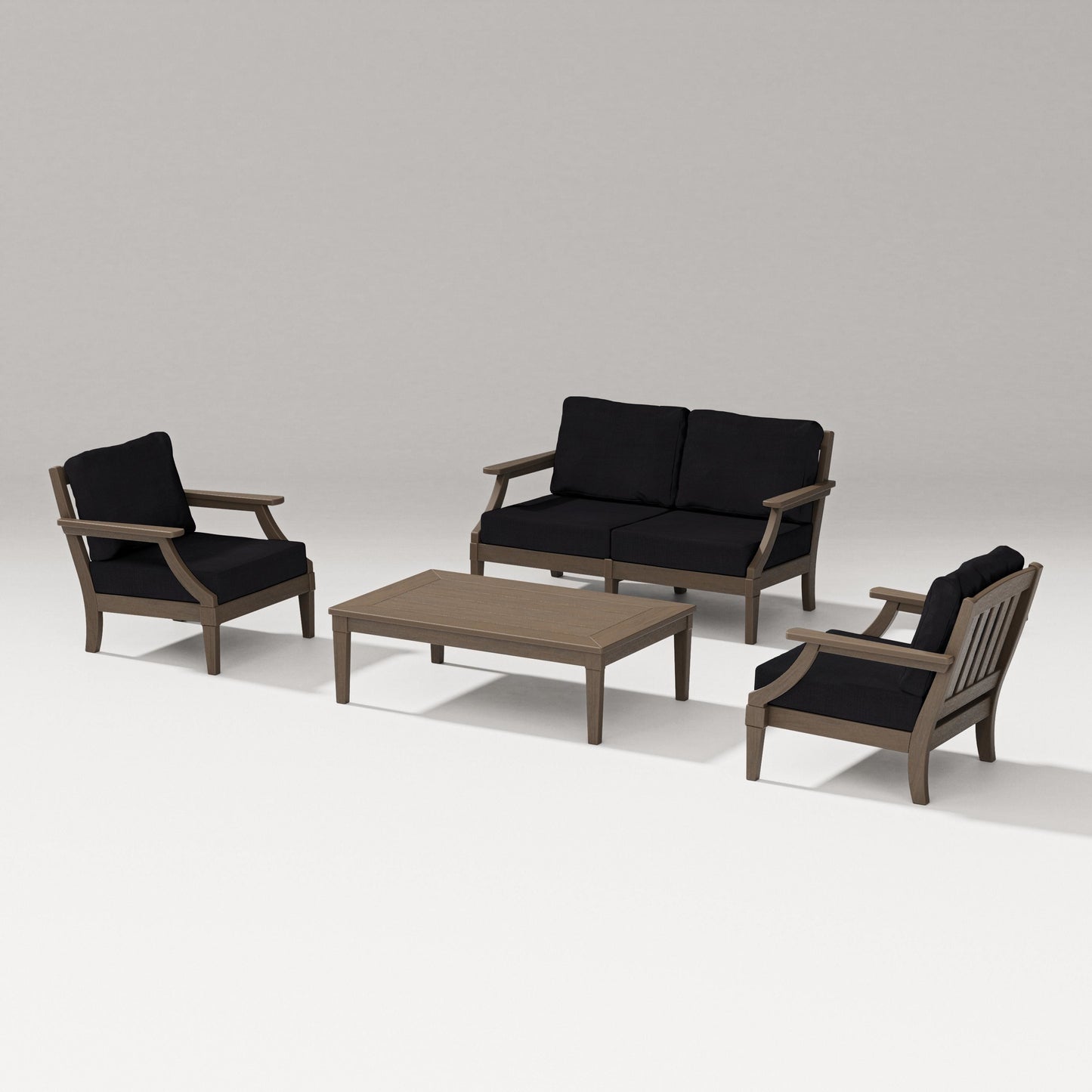 Estate Lounge 4-Piece Loveseat Set