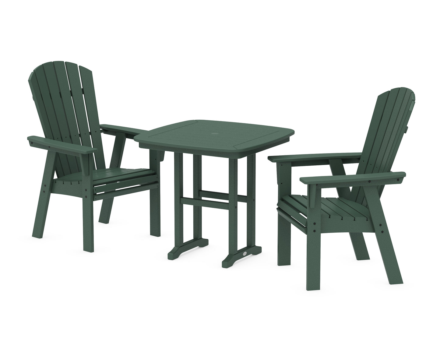 Nautical Adirondack 3-Piece Dining Set