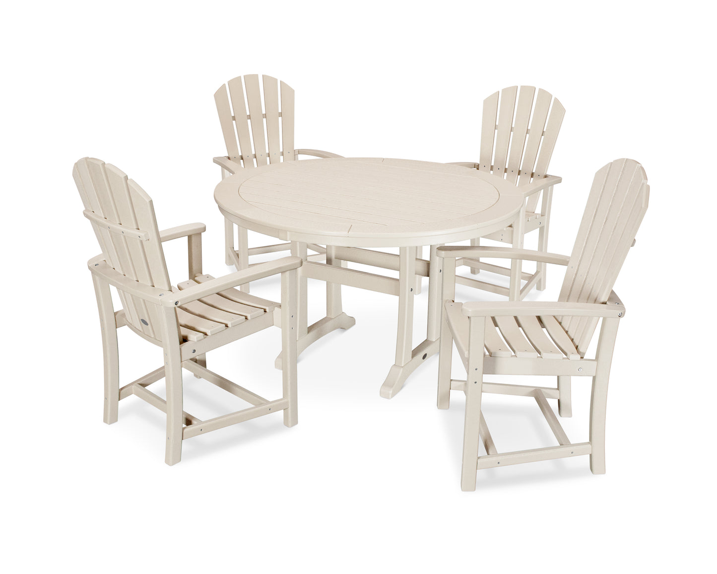 Palm Coast 5-Piece Round Dining Set