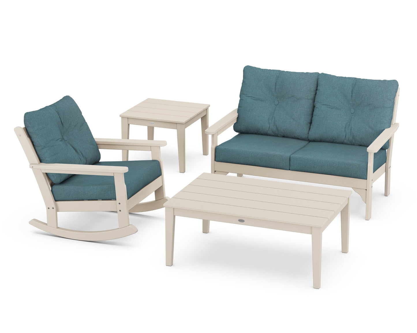 Vineyard 4-Piece Deep Seating Rocker Set