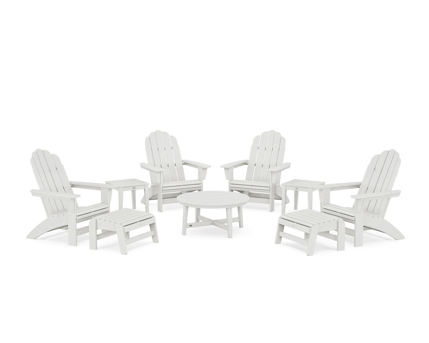 Vineyard Grand Adirondack 9-Piece Conversation Set