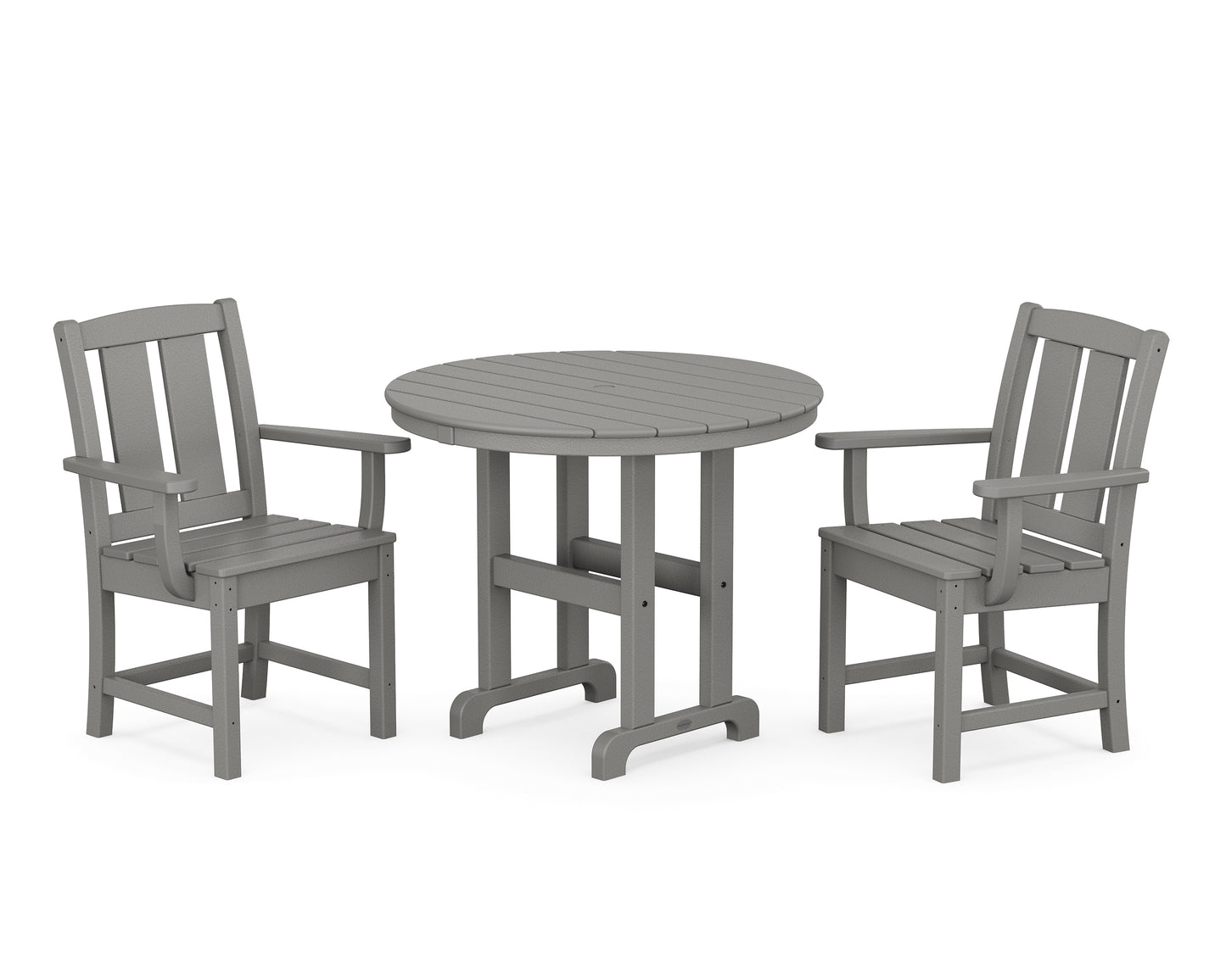 Mission 3-Piece Farmhouse Dining Set