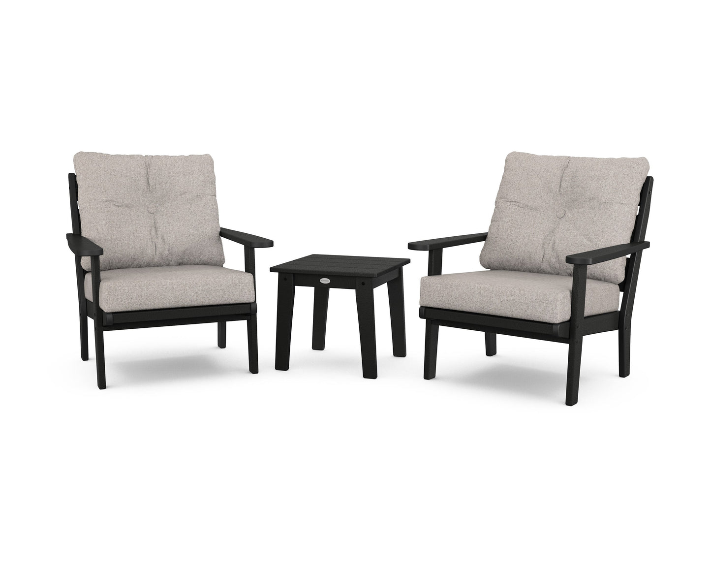 Lakeside 3-Piece Deep Seating Chair Set