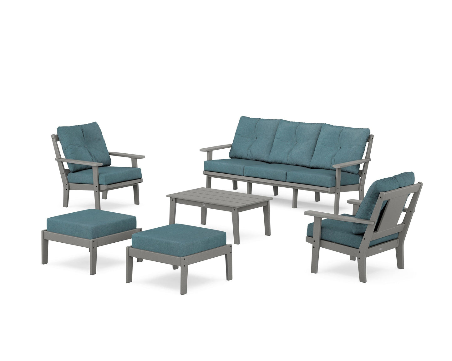 Prairie 6-Piece Lounge Sofa Set
