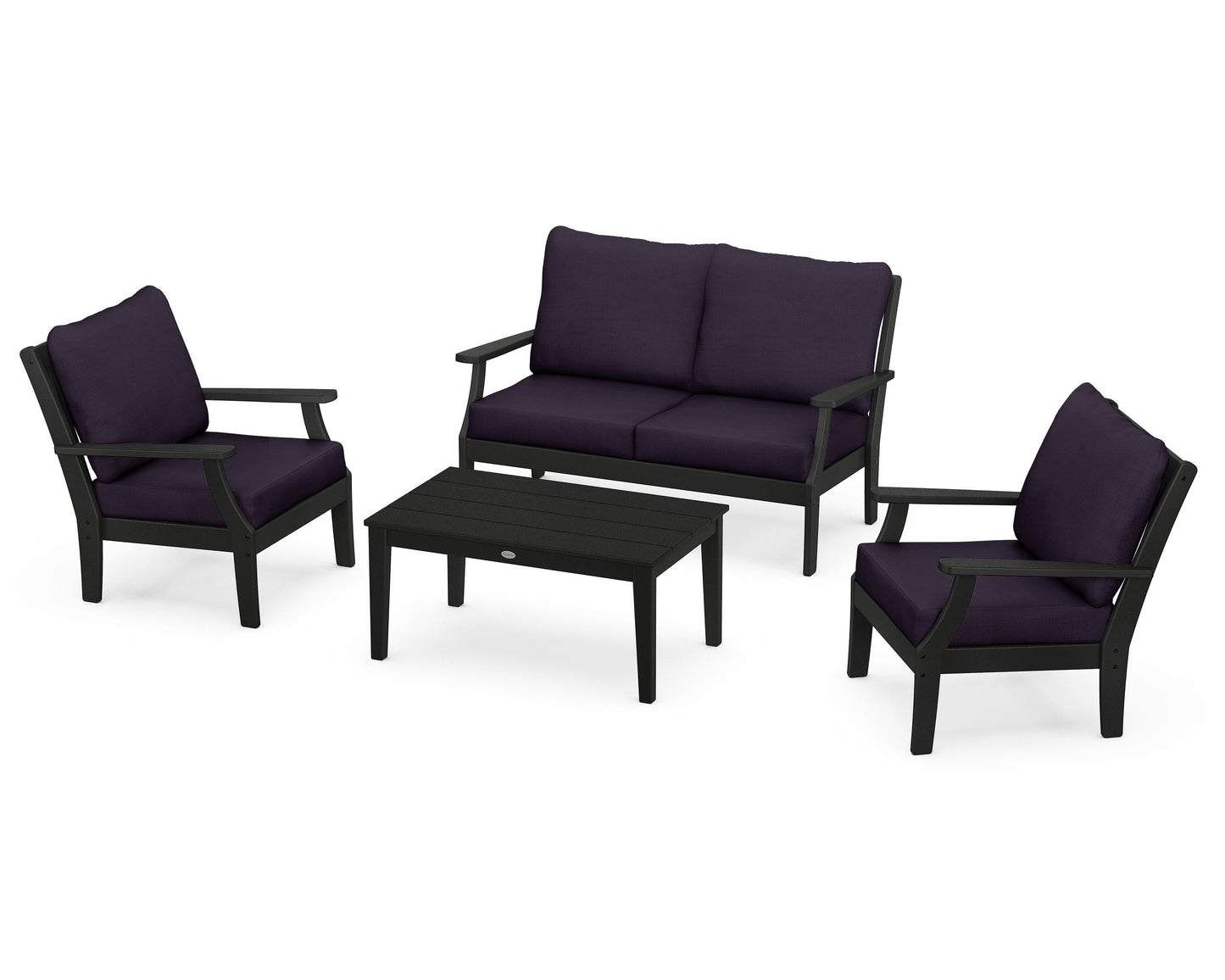 Braxton 4-Piece Deep Seating Chair Set