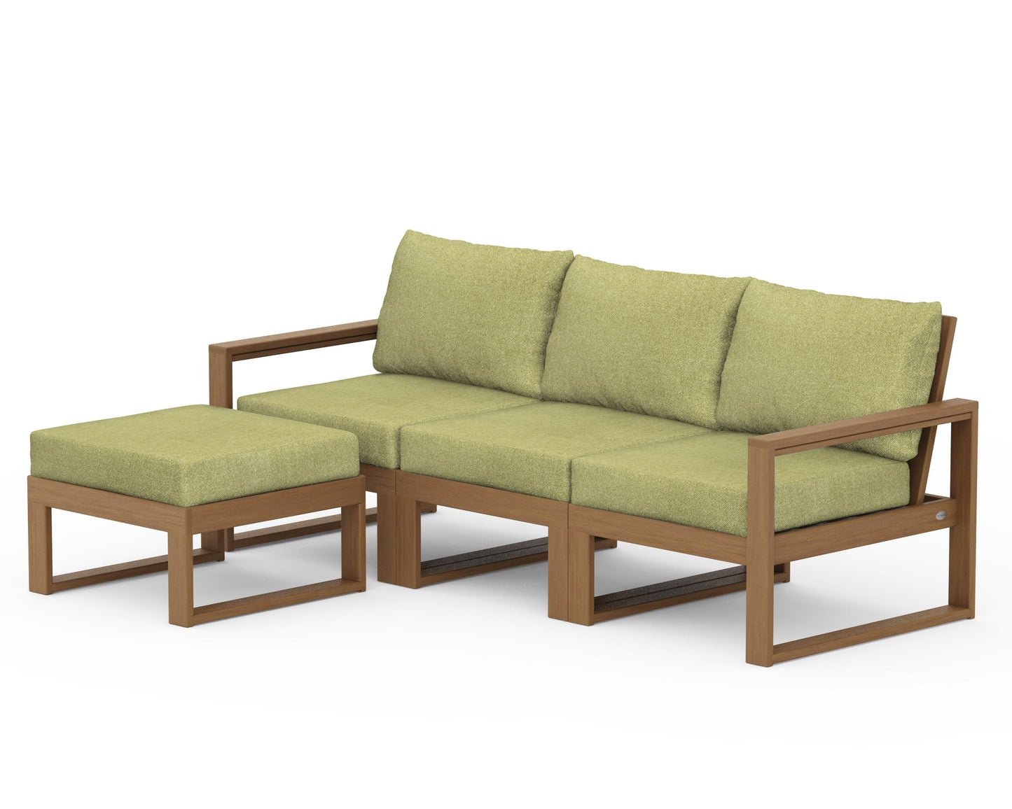 EDGE 4-Piece Modular Deep Seating Set with Ottoman