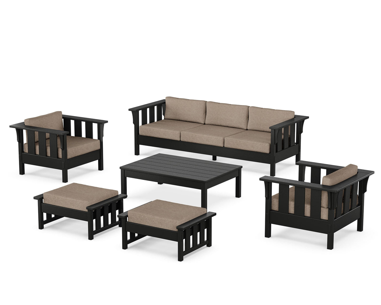 Acadia 6-Piece Lounge Sofa Set