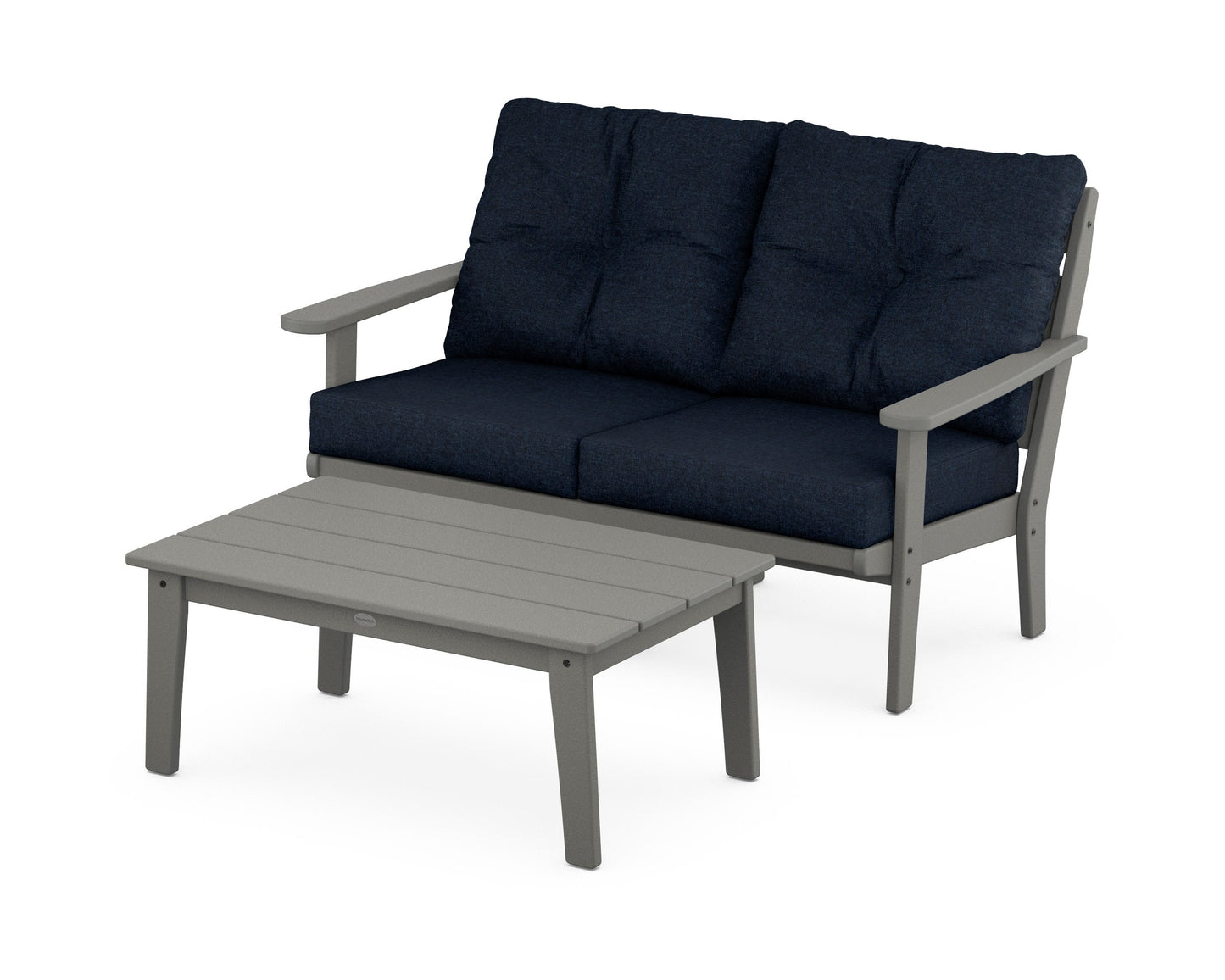 Lakeside 2-Piece Lounge Loveseat Set