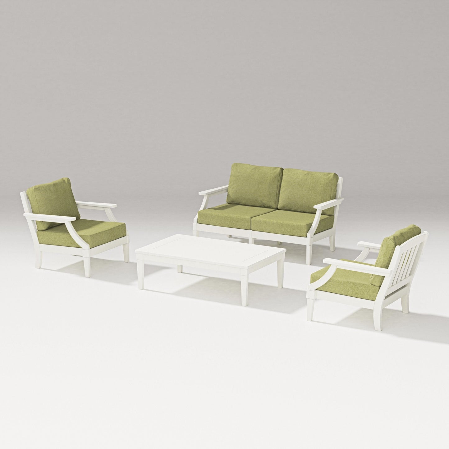 Estate Lounge 4-Piece Loveseat Set