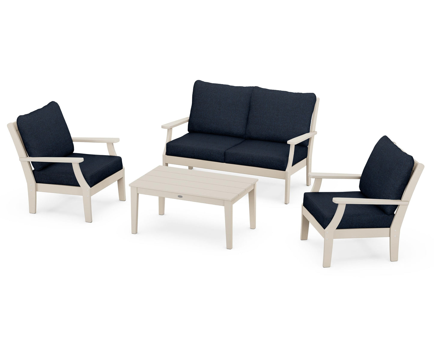 Braxton 4-Piece Deep Seating Chair Set