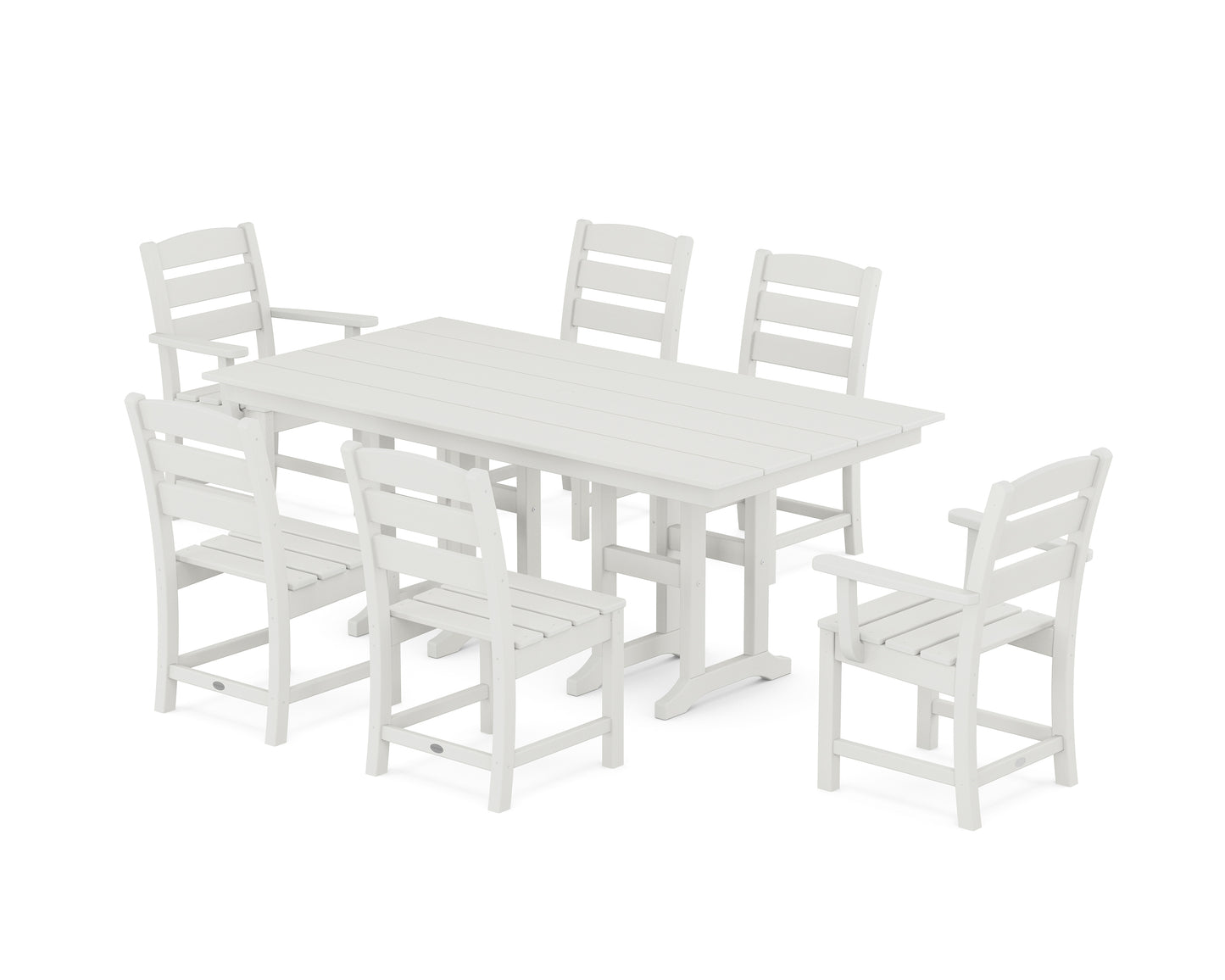 Lakeside 7-Piece Farmhouse Dining Set