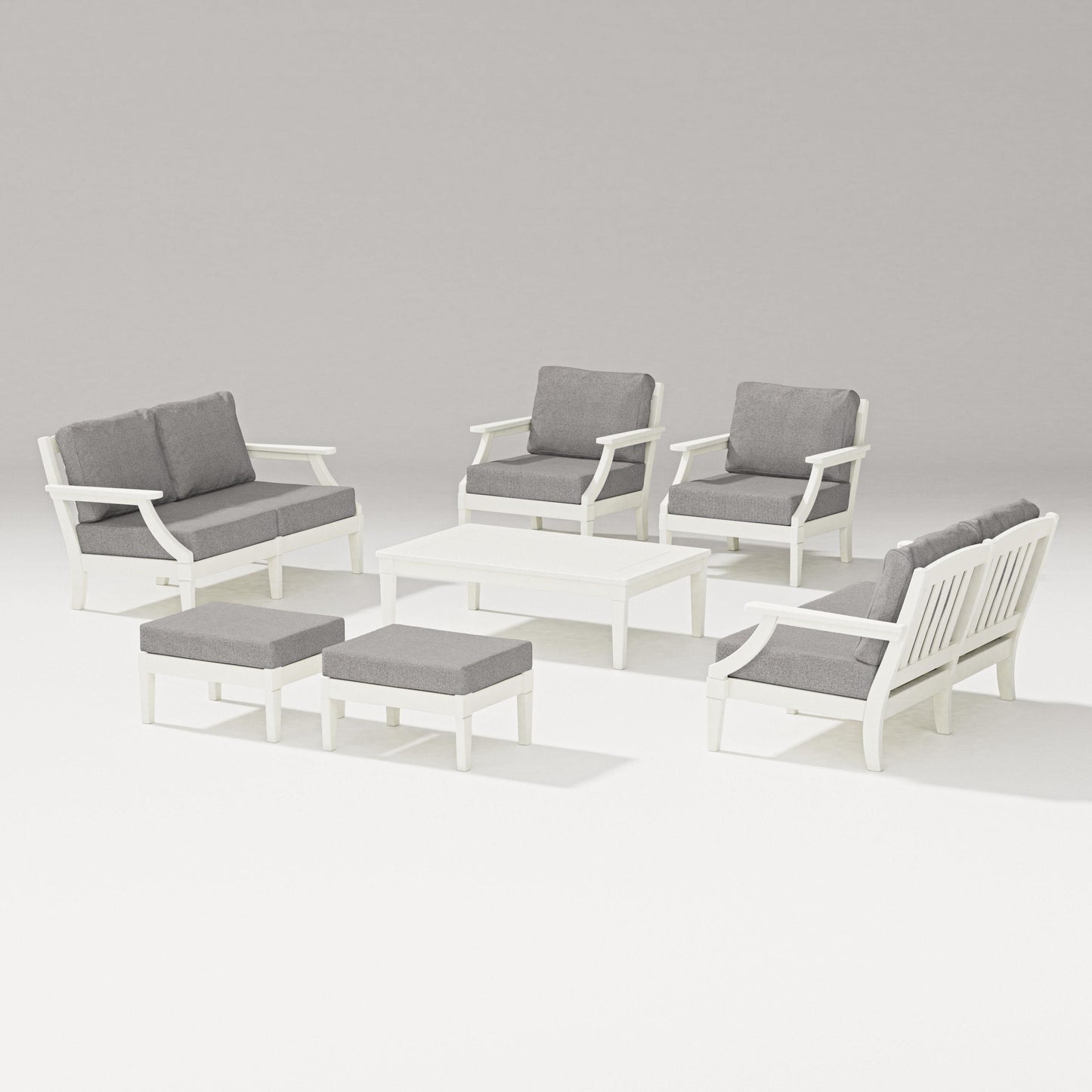 Estate 7-Piece Lounge Loveseat Set