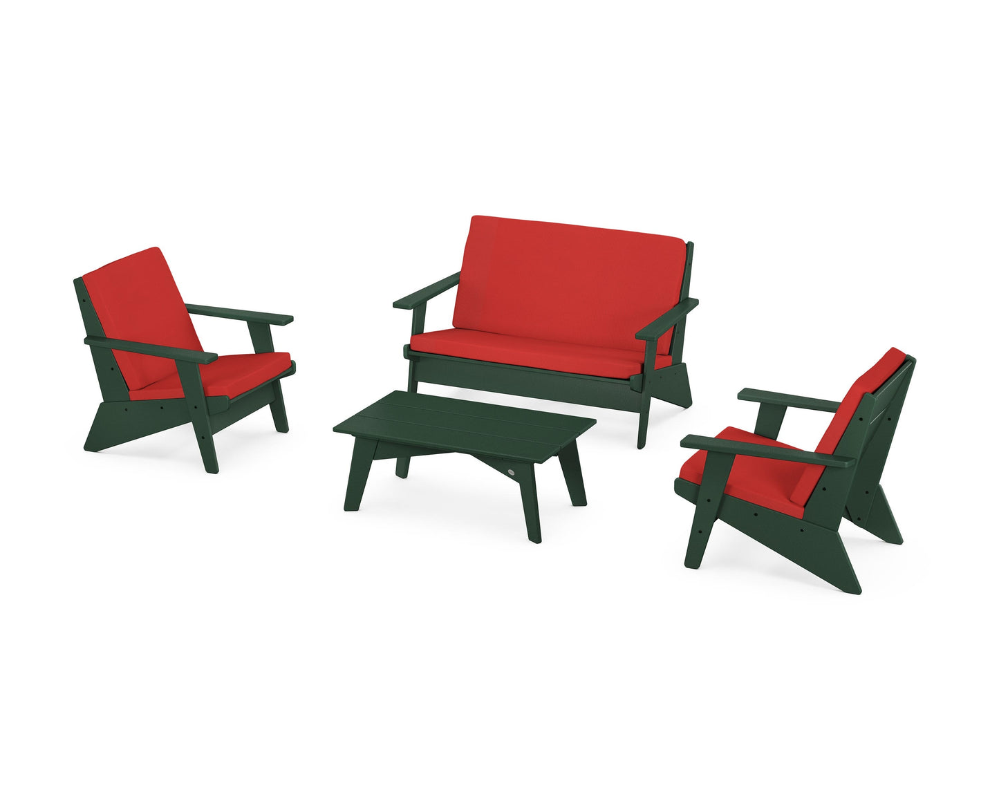 Riviera Modern Lounge 4-Piece Set