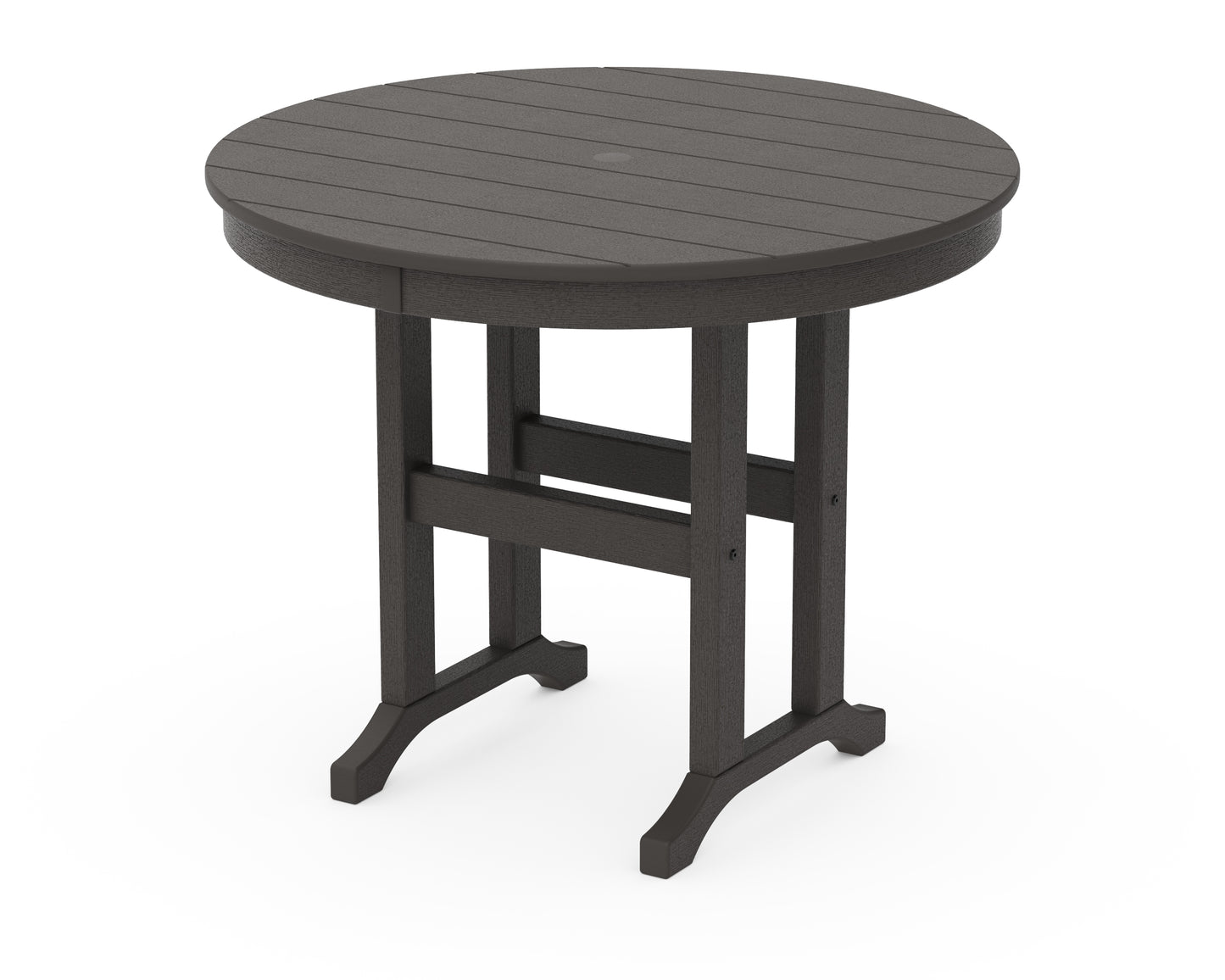 36" Round Farmhouse Dining Table