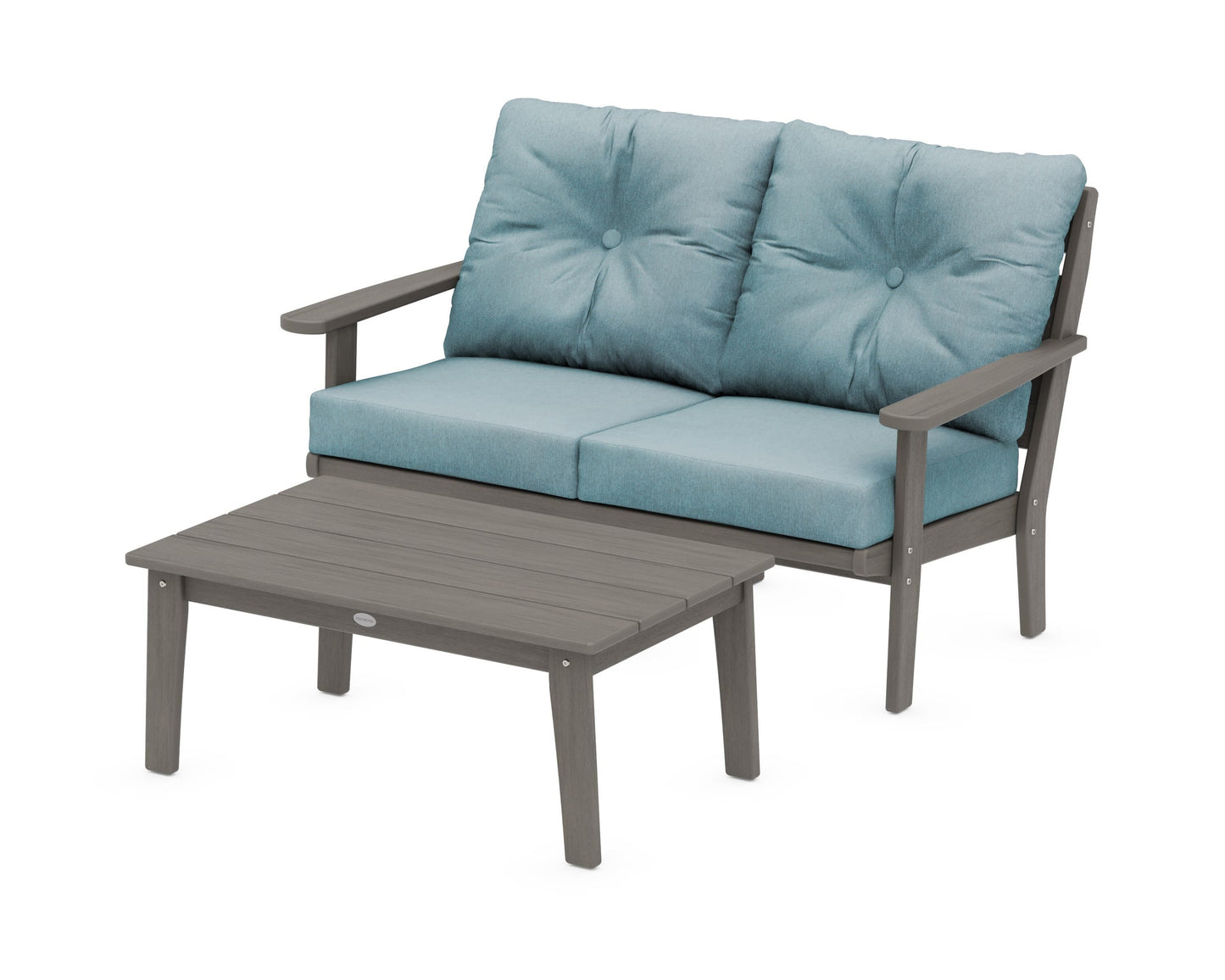 Lakeside 2-Piece Lounge Loveseat Set