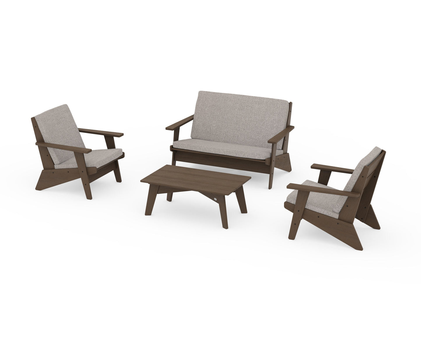 Riviera Modern Lounge 4-Piece Set